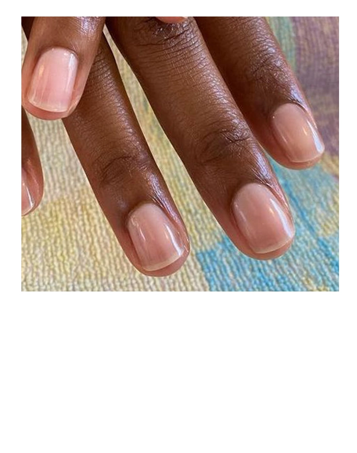 polaroid d'ongles naturels